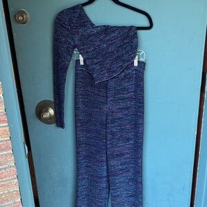 Roseanna One-Shoulder Multicolor Jumpsuit